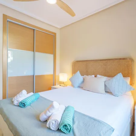 Apartament Hogar Brisa De Marinas Acogedor Con Amplia Terraza Y Acceso Directo A Piscinas-comfortable With Spacious Terrace And Direct Pool Access *