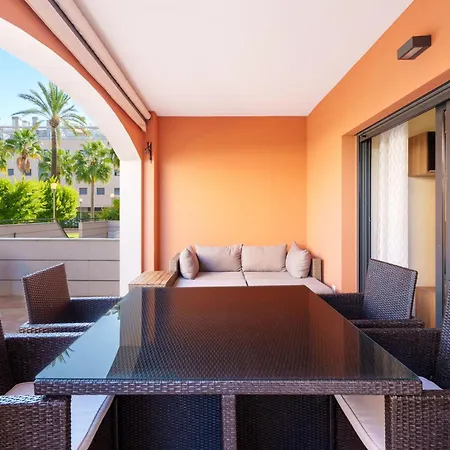 Hogar Brisa De Marinas Acogedor Con Amplia Terraza Y Acceso Directo A Piscinas-comfortable With Spacious Terrace And Direct Pool Access *