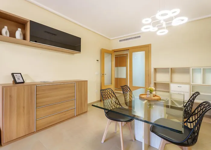 Hogar Brisa De Marinas Acogedor Con Amplia Terraza Y Acceso Directo A Piscinas-comfortable With Spacious Terrace And Direct Pool Access Apartman *